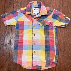 Appaman Boys Button Up Short Sleeve Shirt